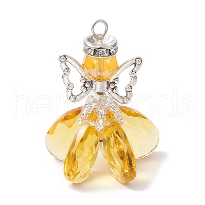 Glass Pendants PALLOY-MZ00743-07-1