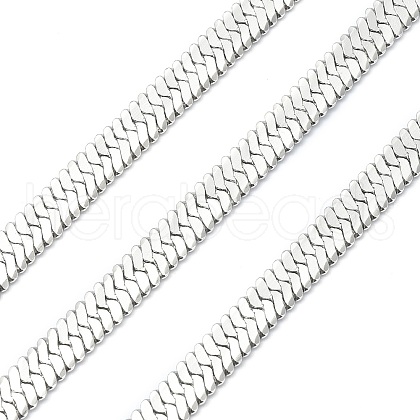 304 Stainless Steel Herringbone Chains CHS-E030-02P-1