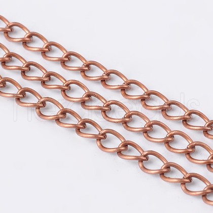 Brass Twisted Chains X-CHC-Q001-02R-1