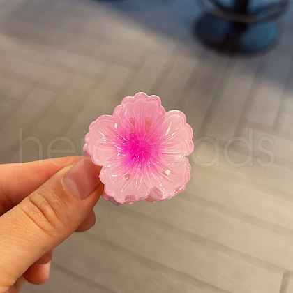 Flower Plastic Claw Hair Clips PW-WG3FA62-32-1