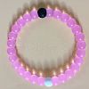 Yin-yang Style Silicone Round Beaded Bracelets for Women Men FS-WG639CC-06-1