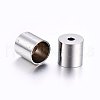 Tarnish Resistant 201 Stainless Steel Cord Ends STAS-O107-13P-2