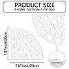 Acrylic Tie Dye Stencils Reusable Art Painting Template DIY-WH0429-004-2