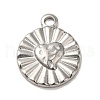 Non-Tarnish 304 Stainless Steel Charms STAS-R223-03-1