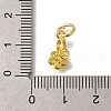 Rack Plating Brass Micro Pave Cubic Zirconia Ice Pick Pinch Bails KK-F883-16G-01-3