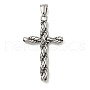 316 Surgical Stainless Steel Big Pendants STAS-Z073-67AS-03-1