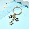Star Alloy Enamel Keychain KEYC-YW00144-02-1