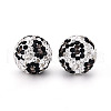 Polymer Clay Pave Rhinestone Beads RB-T018-02C-1