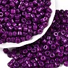 Opaque Baking Paint Glass Seed Beads SEED-T008-02U-1