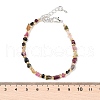 Natural Tourmaline Beads Bracelets for Women BJEW-H623-02S-04-5