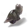 Natural Fluorite Carved Healing Rhinoceros Figurines DJEW-P016-01C-4