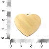 304 Stainless Steel Pendants STAS-R155-063G-03-3