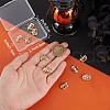 Beebeecraft 10Pcs Halloween Themed Brass Pendants KK-BBC0015-68B-3