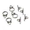 Tarnish Resistant 304 Stainless Steel Toggle Clasps STAS-D142-03A-P-1