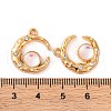 Alloy Crystal Rhinestone Pendants ALRI-M021-08D-3