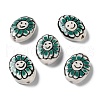 Handmade Porcelain Beads PORC-G011-04G-1