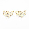 201 Stainless Steel Pendants STAS-N090-LA929-2-1