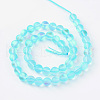 Synthetic Moonstone Beads Strands X-G-R375-8mm-A04-2