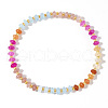 Bohemian Style Rondelle Beads Stretch Bracelets AI3708-1-2