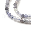 Natural Tanzanite Beads Strands G-S387-A01-2mm-4