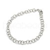 Tarnish Resistant Fashionable 304 Stainless Steel Twisted GrainCable Chain Bracelets STAS-A028-B084P-1