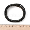 Braided Leather Multi-strand Bracelets for Men BJEW-Z081-16EB-5
