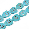 Dyed Synthetic Turquoise Beads Strands TURQ-T004-10-4