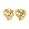 304 Stainless Steel Enamel Pendants STAS-Z140-06G-1