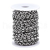 Tarnish Resistant 304 Stainless Steel Cable Chains CHS-T003-28P-3