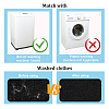 HOBBIESAY 10Pcs 2 Colors Reusable Polyester Plastic Lint Catcher for Laundry FIND-HY0002-64-4