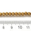 Electroplated Synthetic Non-magnetic Hematite Beads Strands G-C154-A01-01B-4