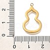 Ion Plating(IP) 304 Stainless Steel Pendants STAS-P371-023G-3
