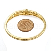 Rack Plating Brass Micro Pave Cubic Zirconia Hinged Bangles BJEW-H624-07B-G-5