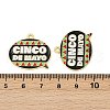 Cinco De Mayo Theme Alloy Enamel Pendants ENAM-V001-05I-G-3
