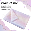 Rainbow Color Polyester Mesh Fabric DIY-WH0504-162B-2