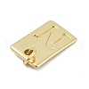 Brass Pendants KK-H206-10G-N-2