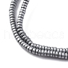 Electroplated Non-magnetic Hematite Beads Strands G-P571-A01-01D-3