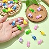 25Pcs 5 Styles Mini Tortoise & Duck Resin Display Decorations RESI-YW0001-61-5