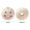 Natural Wood Beads X-WOOD-T019-13A-2
