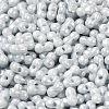 Opaque Colours Luster Glass Seed Beads SEED-B001-01A-09-3