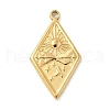304 Stainless Steel Pendants STAS-I322-10G-1