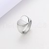 Heart 201 Stainless Steel Finger Rings FS-WG1ADC4-10-1