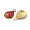Ion Plating(IP) 304 Stainless Steel Pendants STAS-R008-04G-01-2