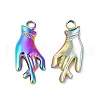 Ion Plating(IP) 304 Stainless Steel Pendants STAS-L268-041MC-1