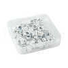 64Pcs 16 Styles Tibetan Style Alloy European Large Hole Beads FIND-FS0002-63-6