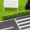Plastic Shrub Flower Bush Plant Mini Model PW-WG0BBA1-06-1