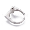 Tarnish Resistant 304 Stainless Steel Finger Rings RJEW-O032-12P-20.5mm-3