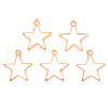 Alloy Enamel Pendants X-ENAM-R059-01B-RS-1