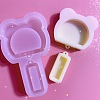 Bear's Head Wind Chime Quicksand DIY Silhouette Silicone Molds SIMO-H003-03-1