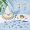 HOBBIESAY 50Pcs Alloy Rhinestone Pendants ALRI-HY0001-04-5